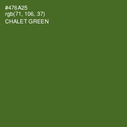 #476A25 - Chalet Green Color Image